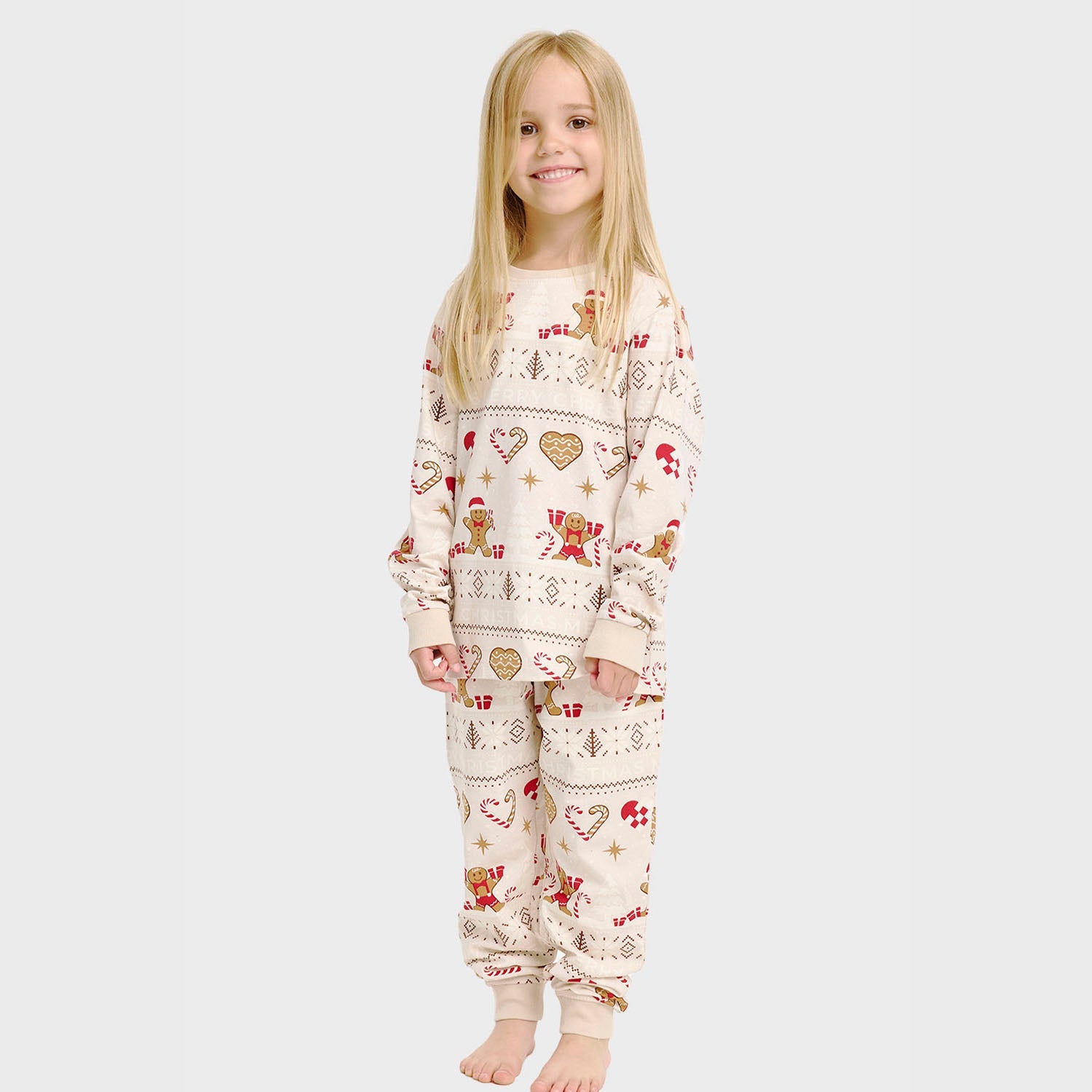 Christmas Cookie julepysj beige – Barn